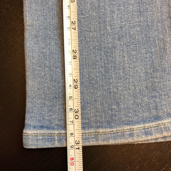SOLD 7 For All Mankind High Waist Straight Jeans - Picture 8 of 8